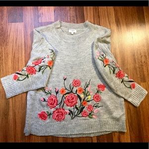 Umgee Sweaters - Umgee floral sweater - small Umgee Sweaters - Umgee floral sweater - small